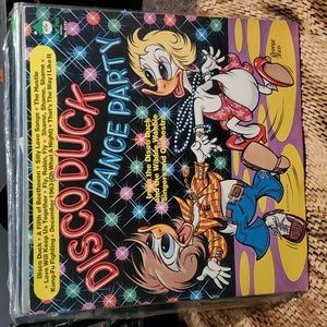 Vintage 1976 Disco Duck Dance Party Record Album Irwin